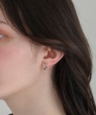 【フィービィー/phoebe】の〈アレルギー対応〉シャイニーダブルフープセラミックピアス シルバー シルバー|ID: prp329100004782777 ipo3291000000035574514