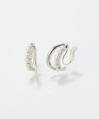 【フィービィー/phoebe】の〈痛くないシリーズ/アレルギー対応〉プチパールダブルフープライトフィットイヤリング シルバー シルバー|ID: prp329100004782781 ipo3291000000034706994