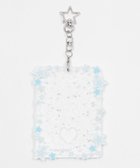 【ウィゴー/WEGO】の【痛バ&推し活】キラキラスターカードホルダーキーホルダー サックス|ID: prp329100004782785 ipo3291000000034707012