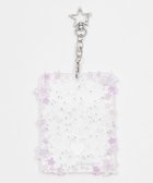 【ウィゴー/WEGO】の【痛バ&推し活】キラキラスターカードホルダーキーホルダー ライトパープル|ID: prp329100004782785 ipo3291000000034707014