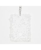 【ウィゴー/WEGO】の【痛バ&推し活】キラキラスターカードホルダーキーホルダー ホワイト|ID: prp329100004782785 ipo3291000000034707015