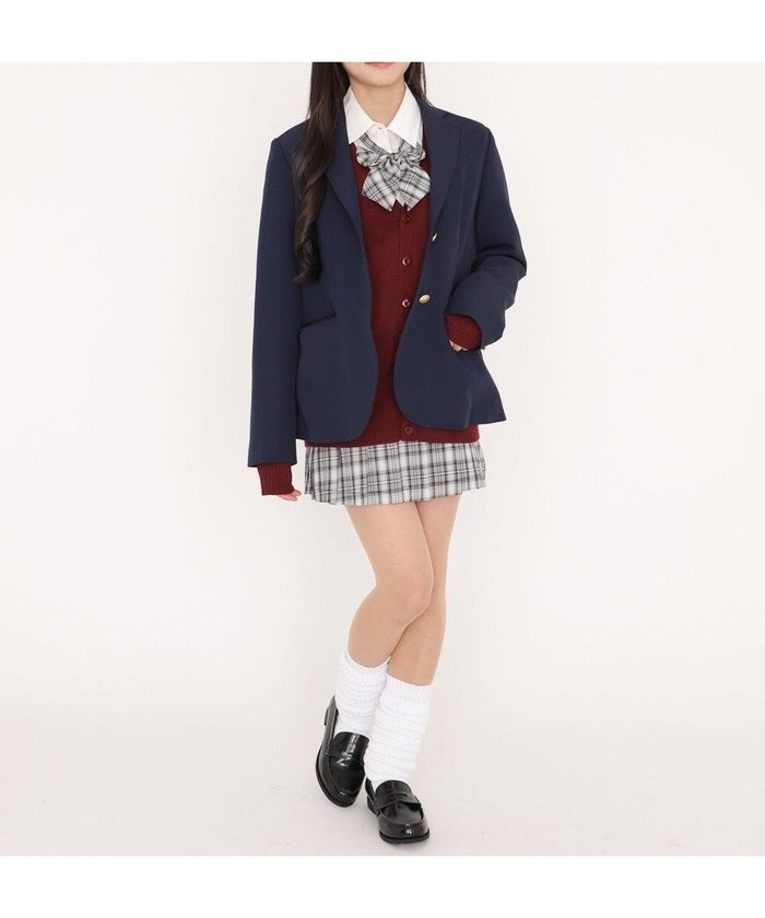 【ウィゴー/WEGO】の【SCHOOLITEM】スクールブレザー インテリア・キッズ・メンズ・レディースファッション・服の通販 founy(ファニー) https://founy.com/ ファッション Fashion レディースファッション Fashion for Women アウター Coat / Outerwear Collection レディースジャケット・軽アウター Jackets スーツ Business Suits & Workwear スーツジャケット・オフィスブレザー Suit Jackets / Blazers ジャケット Jacket, Outerwear スマホ Smartphone, Mobile Device スーツ Suit, Formalwear ベーシック Basic, Essential リップ Lip, Lip Motif A/W・秋冬 Autumn/Winter |ID: prp329100004782786 ipo3291000000034707019