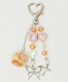 【ウィゴー/WEGO】のレオパードぽんぽんビーズキーホルダー ライトベージュ|ID: prp329100004782789 ipo3291000000034707048