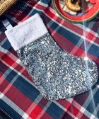 【ウィゴー/WEGO】のクリスマスキラキラくつした シルバー|ID: prp329100004782791 ipo3291000000034707058