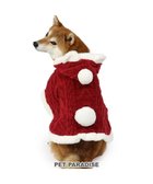 【ペットパラダイス/PET PARADISE / GOODS】のペットパラダイス サンタさん くま ポンチョ 中型犬 大型犬 レッド|ID: prp329100004783595 ipo3291000000034716538