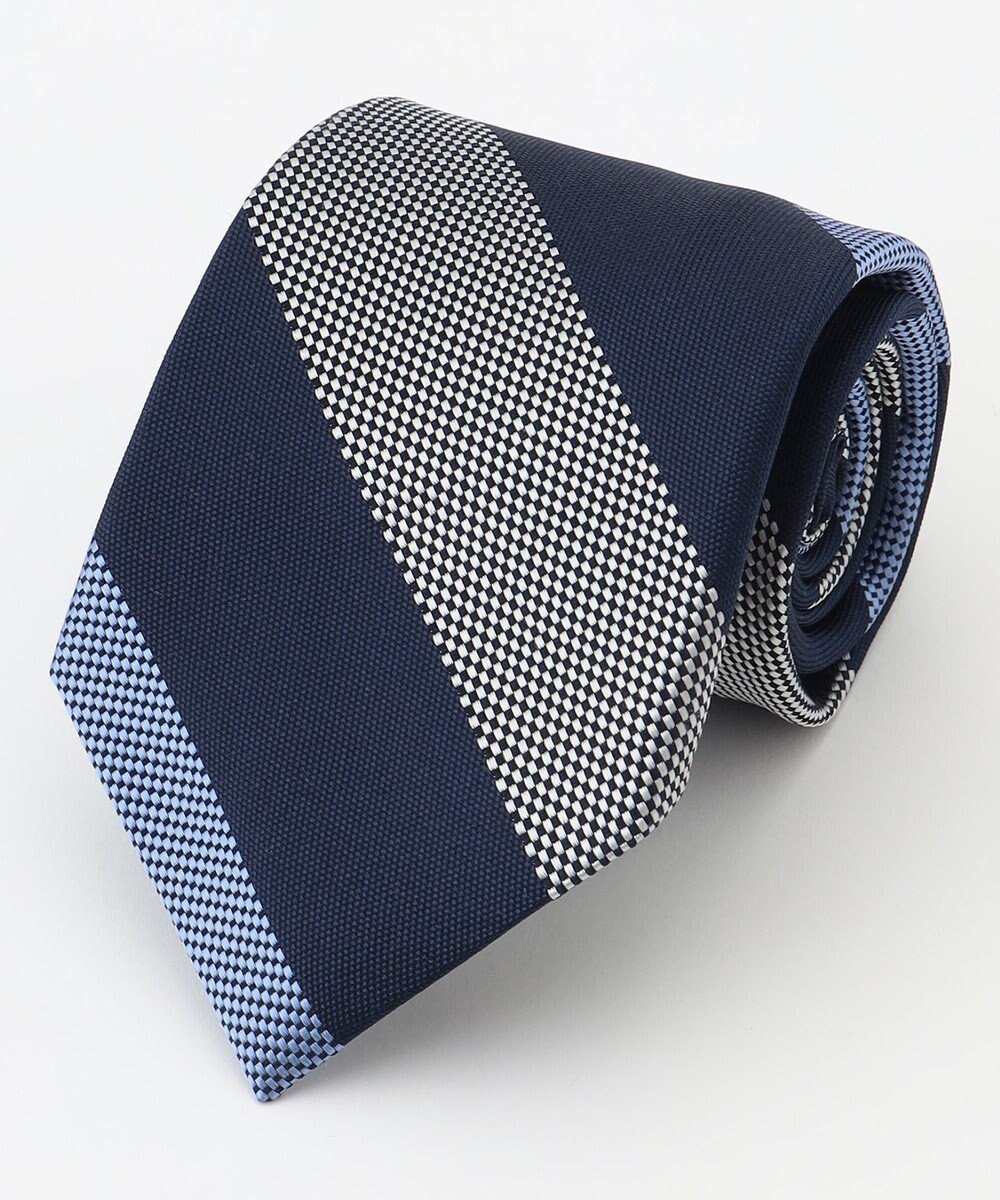 【ジェイ プレス/J.PRESS / MEN】の【STRUCTURE MIX COLLECTION】レジメンタル ネクタイ インテリア・キッズ・メンズ・レディースファッション・服の通販 founy(ファニー) ファッション Fashion メンズファッション Fashion for Men ジャケット Jacket, Outerwear ストライプ Stripe, Striped Pattern スーツ Suit, Formalwear スカイブルー系2|ID: prp329100004783598 ipo3291000000034716545