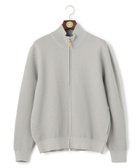 【ジェイ プレス/J.PRESS / MEN】のハイツイストリンクス フルジップニットカーディガン ライトグレー系|ID: prp329100004783599 ipo3291000000034716548