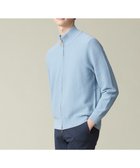 【ジェイ プレス/J.PRESS / MEN】のハイツイストリンクス フルジップニットカーディガン サックスブルー系|ID: prp329100004783599 ipo3291000000034716549