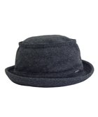 【アルメニア/ATRENA / MEN】の【Lサイズあり】ツイードポークパイ ハット ブラック|ID: prp329100004783602 ipo3291000000034716559