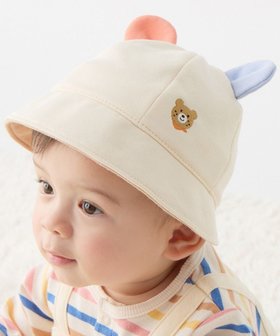 【ミキハウスホットビスケッツ/MIKI HOUSE HOT BISCUITS / KIDS】の【40-48cm】裏毛パイル素材 耳付き帽子 人気、トレンドファッション・服の通販 founy(ファニー) ファッション Fashion キッズファッション Fashion for Kids カラフル Colorful Design 吸水 Absorbent, Quick-Dry シンプル Simple, Minimal ベビー Baby, Babywear 帽子 Hat, Headwear A/W・秋冬 Autumn/Winter S/S・春夏 SS, Spring/Summer, Warm Season おすすめ Recommended / Our Picks 夏 Summer ギフト プレゼント Gift / Present |ID:prp329100004784161