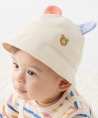 【ミキハウスホットビスケッツ/MIKI HOUSE HOT BISCUITS / KIDS】の【40-48cm】裏毛パイル素材 耳付き帽子 マルチカラー|ID: prp329100004784161 ipo3291000000034724601