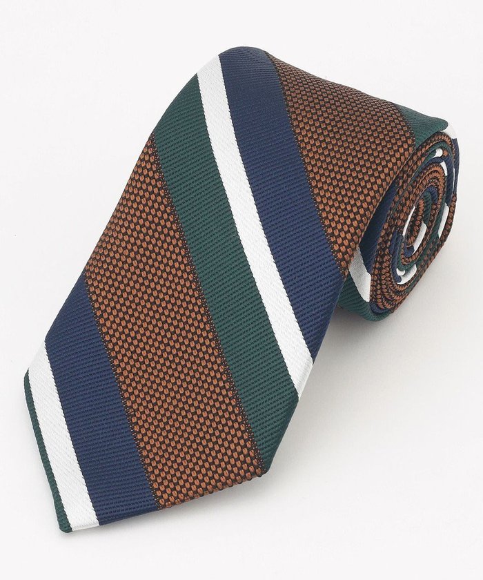 【ジェイ プレス/J.PRESS / MEN】の【JAPANESE SILK FRESCO TIE COLLECTION】マルチストライプ ネクタイ インテリア・キッズ・メンズ・レディースファッション・服の通販 founy(ファニー) https://founy.com/ ファッション Fashion メンズファッション Fashion for Men ストライプ Stripe, Striped Pattern スーツ Suit, Formalwear |ID: prp329100004784168 ipo3291000000034724644