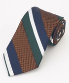 【ジェイ プレス/J.PRESS / MEN】の【JAPANESE SILK FRESCO TIE COLLECTION】マルチストライプ ネクタイ ブラウン系1|ID: prp329100004784168 ipo3291000000034724645