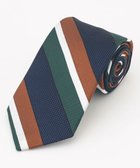 【ジェイ プレス/J.PRESS / MEN】の【JAPANESE SILK FRESCO TIE COLLECTION】マルチストライプ ネクタイ ネイビー系1|ID: prp329100004784168 ipo3291000000034724647