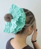 【ウィゴー/WEGO】のLボリュームフリルシュシュ グリーンその他|ID: prp329100004784176 ipo3291000000034724704