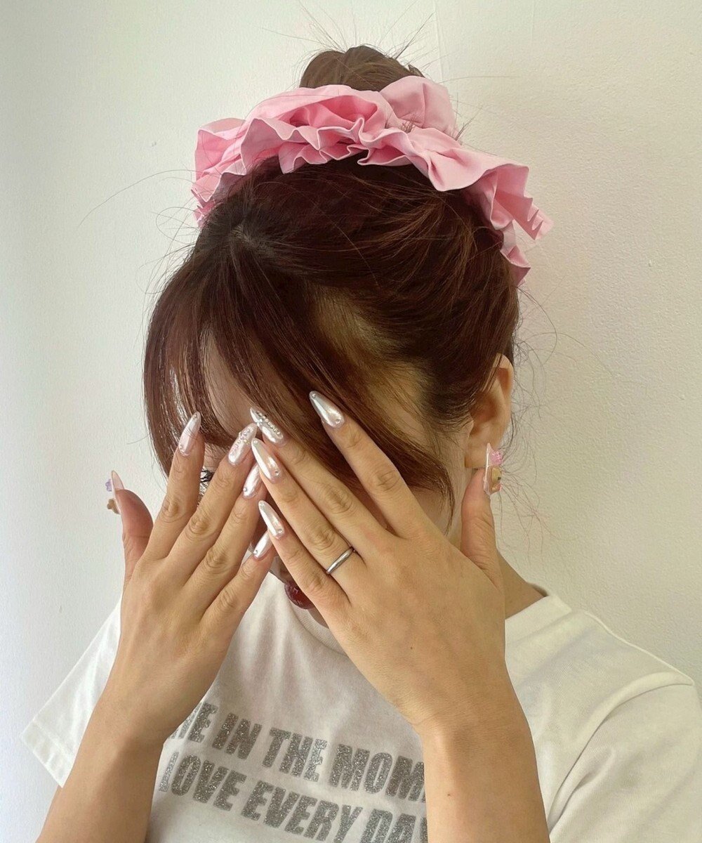 【ウィゴー/WEGO】のLボリュームフリルシュシュ インテリア・キッズ・メンズ・レディースファッション・服の通販 founy(ファニー) ファッション Fashion レディースファッション Fashion for Women シュシュ&ヘアアクセ/ヘアアレンジ Scrunchies & Hair Accessories アクセサリー Fashion Accessories スマホ Smartphone, Mobile Device フリル Frill, Ruffle ライトピンク|ID: prp329100004784176 ipo3291000000034724706