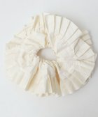 【ウィゴー/WEGO】のLボリュームフリルシュシュ ホワイトアイボリー|ID: prp329100004784176 ipo3291000000034724707