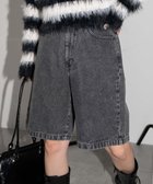 【ウィゴー/WEGO】のヴィンテージウォッシュデニムハーフパンツ ブラックその他|ID: prp329100004784179 ipo3291000000034724725