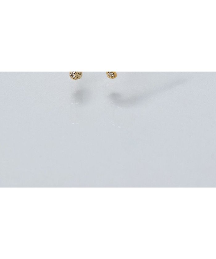 【フィービィー/phoebe】の【金属アレルギー対応】テクスチャードスパークビジューピアス/ニッケルフリー ゴールド インテリア・キッズ・メンズ・レディースファッション・服の通販 founy(ファニー) https://founy.com/ ファッション Fashion レディースファッション Fashion for Women アクセサリー Fashion Accessories テクスチャー Texture, Textured Fabric バランス Balance, Style Balance ビジュー Bijou, Jewel-like Accent メタル Metal, Metal Parts モチーフ Motif, Design Theme |ID: prp329100004784749 ipo3291000000035549440