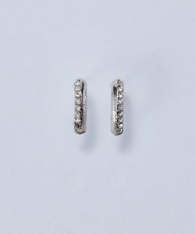 【フィービィー/phoebe】の【金属アレルギー対応】テクスチャードスパークビジューピアス/ニッケルフリー シルバー 人気、トレンドファッション・服の通販 founy(ファニー) ファッション Fashion レディースファッション Fashion for Women アクセサリー Fashion Accessories シルバー Silver, Metallic Silver テクスチャー Texture, Textured Fabric バランス Balance, Style Balance ビジュー Bijou, Jewel-like Accent メタル Metal, Metal Parts モチーフ Motif, Design Theme |ID:prp329100004784750