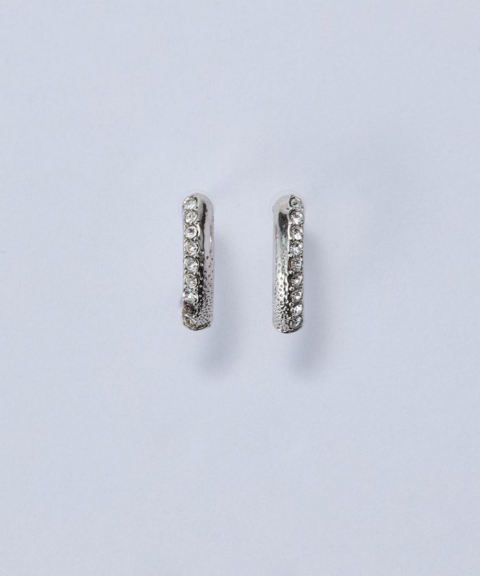 【フィービィー/phoebe】の【金属アレルギー対応】テクスチャードスパークビジューピアス/ニッケルフリー シルバー インテリア・キッズ・メンズ・レディースファッション・服の通販 founy(ファニー) https://founy.com/ ファッション Fashion レディースファッション Fashion for Women アクセサリー Fashion Accessories シルバー Silver, Metallic Silver テクスチャー Texture, Textured Fabric バランス Balance, Style Balance ビジュー Bijou, Jewel-like Accent メタル Metal, Metal Parts モチーフ Motif, Design Theme |ID: prp329100004784750 ipo3291000000035549442