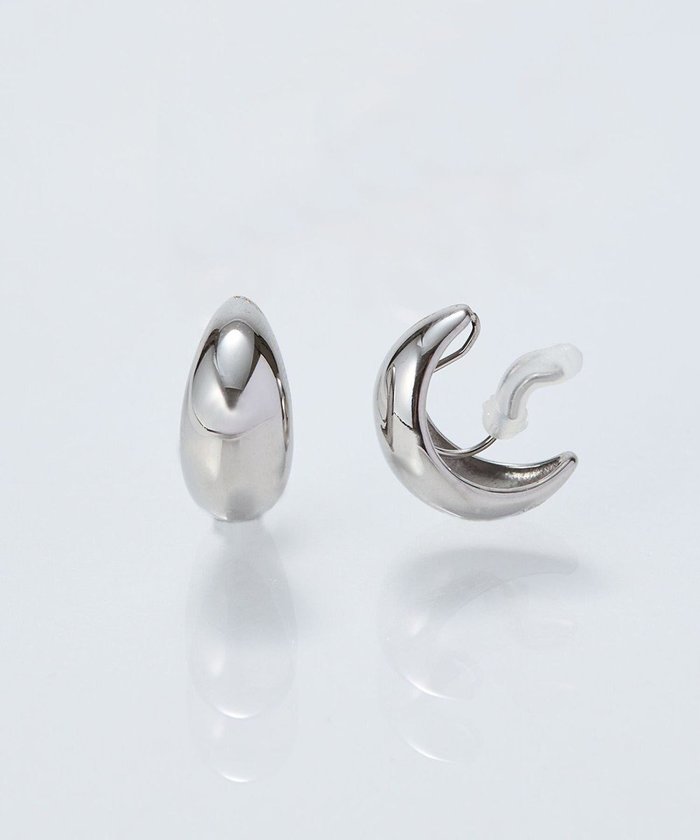 【フィービィー/phoebe】の【痛くないシリーズ/金属アレルギー対応】パフィーフープライトフィットイヤリング/サージカルステンレス シルバー インテリア・キッズ・メンズ・レディースファッション・服の通販 founy(ファニー) https://founy.com/ ファッション Fashion レディースファッション Fashion for Women ジュエリー Jewelry ファッションリング Fashion Rings イヤリング・フープ・ドロップタイプ Hoop, Drop & Clip Earrings おすすめ Recommended / Our Picks アクセサリー Fashion Accessories イヤリング Earrings シルバー Silver, Metallic Silver シンプル Simple, Minimal トレンド Trend, Trending Now フープ Hoop, Hoop Earrings メタル Metal, Metal Parts モチーフ Motif, Design Theme 軽量 Lightweight, Ultra Light |ID: prp329100004784756 ipo3291000000034735507