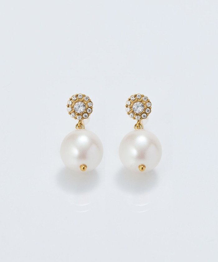 【フィービィー/phoebe】の【痛くないシリーズ/金属アレルギー対応】パールスウィングライトフィットイヤリング/サージカルステンレス ゴールド インテリア・キッズ・メンズ・レディースファッション・服の通販 founy(ファニー) https://founy.com/ ファッション Fashion レディースファッション Fashion for Women ジュエリー Jewelry ファッションリング Fashion Rings イヤリング・フープ・ドロップタイプ Hoop, Drop & Clip Earrings おすすめ Recommended / Our Picks アクセサリー Fashion Accessories イヤリング Earrings シンプル Simple, Minimal バランス Balance, Style Balance パール Pearl, Pearl Accent ビジュー Bijou, Jewel-like Accent モチーフ Motif, Design Theme エレガント 上品 Elegant 軽量 Lightweight, Ultra Light |ID: prp329100004784759 ipo3291000000034735513