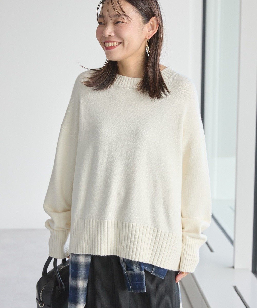 【アメリカンホリック/AMERICAN HOLIC】のバイパチモックネックニットプルオーバー 人気、トレンドファッション・服の通販 founy(ファニー) ファッション Fashion レディースファッション Fashion for Women トップス・カットソー Cut & Sew Tops ニット Knit Tops & Sweaters カジュアルプルオーバー・ニットトップス Pullovers & Knit Tops / Casual Pullovers アメリカン American Style スタイリッシュ Stylish, Fashionable センター Center, Center Line セーター Sweater, Knitwear ポケット Pocket, Pocket Detail ワイドリブ Wide Rib, Wide Ribbed Knit A/W・秋冬 Autumn/Winter other-1|ID: prp329100004784773 ipo3291000000035628733