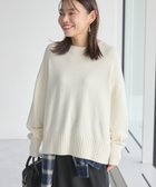 【アメリカンホリック/AMERICAN HOLIC】のバイパチモックネックニットプルオーバー 人気、トレンドファッション・服の通販 founy(ファニー) ファッション Fashion レディースファッション Fashion for Women トップス・カットソー Cut & Sew Tops ニット Knit Tops & Sweaters カジュアルプルオーバー・ニットトップス Pullovers & Knit Tops / Casual Pullovers アメリカン American Style スタイリッシュ Stylish, Fashionable センター Center, Center Line セーター Sweater, Knitwear ポケット Pocket, Pocket Detail ワイドリブ Wide Rib, Wide Ribbed Knit A/W・秋冬 Autumn/Winter thumbnail Ivory|ID: prp329100004784773 ipo3291000000035628734