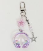 【ウィゴー/WEGO】のオーロラクリアヘッドホンキーホルダー ライトパープル|ID: prp329100004784776 ipo3291000000034735589