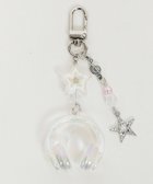 【ウィゴー/WEGO】のオーロラクリアヘッドホンキーホルダー ホワイト|ID: prp329100004784776 ipo3291000000034735590