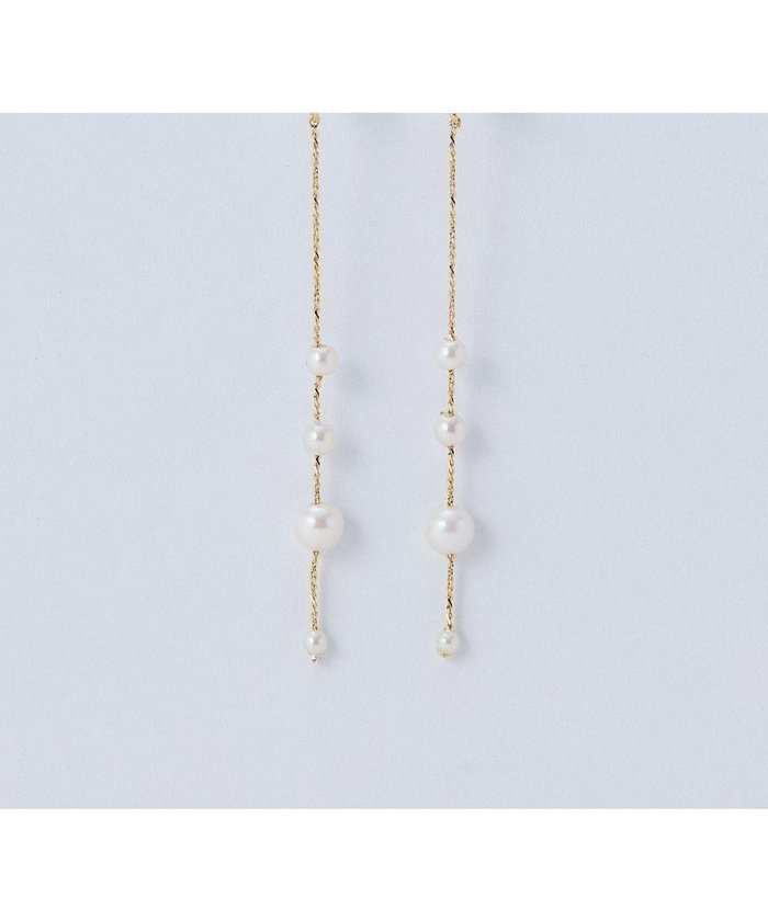 【フィービィー/phoebe】の【金属アレルギー対応】スウィンキングプチパールピアス/ニッケルフリー インテリア・キッズ・メンズ・レディースファッション・服の通販 founy(ファニー) https://founy.com/ ファッション Fashion レディースファッション Fashion for Women アクセサリー Fashion Accessories チェーン Chain, Chain Strap パール Pearl, Pearl Accent エレガント 上品 Elegant |ID: prp329100004784777 ipo3291000000034735591