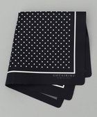 【五大陸/gotairiku / MEN】のBOX入りでギフトに最適【高機能吸水 / 抗菌防臭加工/シワになりにくい】バンダナハンカチ ブラック×ドット|ID: prp329100004784795 ipo3291000000034735655