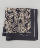 【五大陸/gotairiku / MEN】のBOX入りでギフトに最適【高機能吸水 / 抗菌防臭加工/シワになりにくい】バンダナハンカチ ブラウン×ペイズリー|ID: prp329100004784795 ipo3291000000034735657