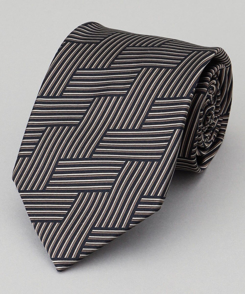 【五大陸/gotairiku / MEN】のGOTAIRIKU別注【日本製】シルク ネクタイ インテリア・キッズ・メンズ・レディースファッション・服の通販 founy(ファニー) 　ファッション　Fashion　メンズファッション　Fashion for Men　コレクション　Collection, Seasonal Line　シルク　Silk, 100% Silk　シンプル　Simple, Minimal　スーツ　Suit, Formalwear　別注　Limited Edition, Custom Order　モダン　Modern, Contemporary　A/W・秋冬　Autumn/Winter　日本製　Made In Japan　ベージュ系8|ID: prp329100004784802 ipo3291000000034735691