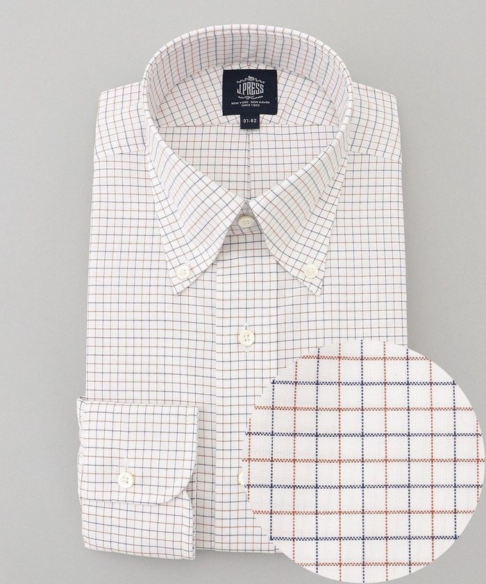 【ジェイ プレス/J.PRESS / MEN】の【PREMIUM PLEATS / 形態安定】タッタソール シャツ/ B.D. インテリア・キッズ・メンズ・レディースファッション・服の通販 founy(ファニー) https://founy.com/ ファッション Fashion メンズファッション Fashion for Men トップス・カットソー Cut & Sew Tops メンズシャツ Shirts カフス Cuff Design スーピマ Supima, Premium Cotton ドレス Dress, One-Piece プリーツ Pleats, Pleated プレミアム Premium, High-End メンズ Men's, Menswear A/W・秋冬 Autumn/Winter S/S・春夏 SS, Spring/Summer, Warm Season 夏 Summer ビジネス 仕事 通勤 Business / Work / Commuting |ID: prp329100004784804 ipo3291000000034735698