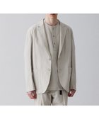 【アンフィーロ/UNFILO / MEN】のライトリネン テーラード ジャケット 23年春夏商品 グレージュ|ID: prp329100004784805 ipo3291000000034735702