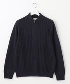 【ジョセフ アブード/JOSEPH ABBOUD / MEN】の【イージーケア】コットンバルキーニットブルゾン ネイビー系|ID: prp329100004784806 ipo3291000000034735709