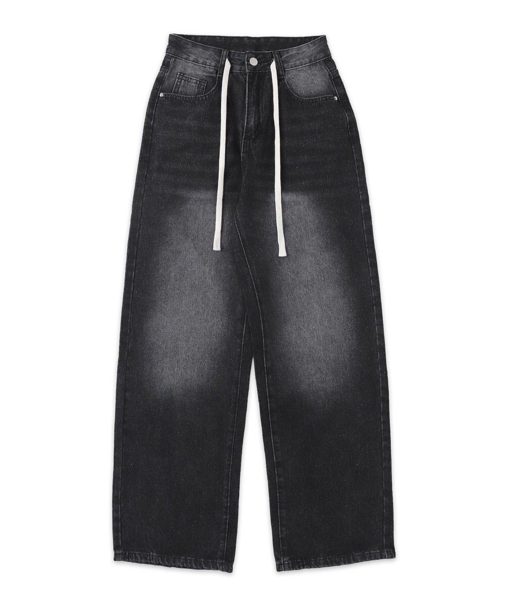 【ウィゴー/WEGO】のドロストコードデニムパンツ インテリア・キッズ・メンズ・レディースファッション・服の通販 founy(ファニー) ファッション Fashion レディースファッション Fashion for Women パンツ Pants & Trousers デニムパンツ・ジーンズ・美脚デニム Denim Jeans & Pants おすすめ Recommended / Our Picks ショート Short, Short Length スニーカー Sneakers, Trainers スマホ Smartphone, Mobile Device デニム Denim, Jeans Material ボトム Bottoms, Lower Wear ロング Long, Long-Length A/W・秋冬 Autumn/Winter ブラック|ID: prp329100004784811 ipo3291000000034735740