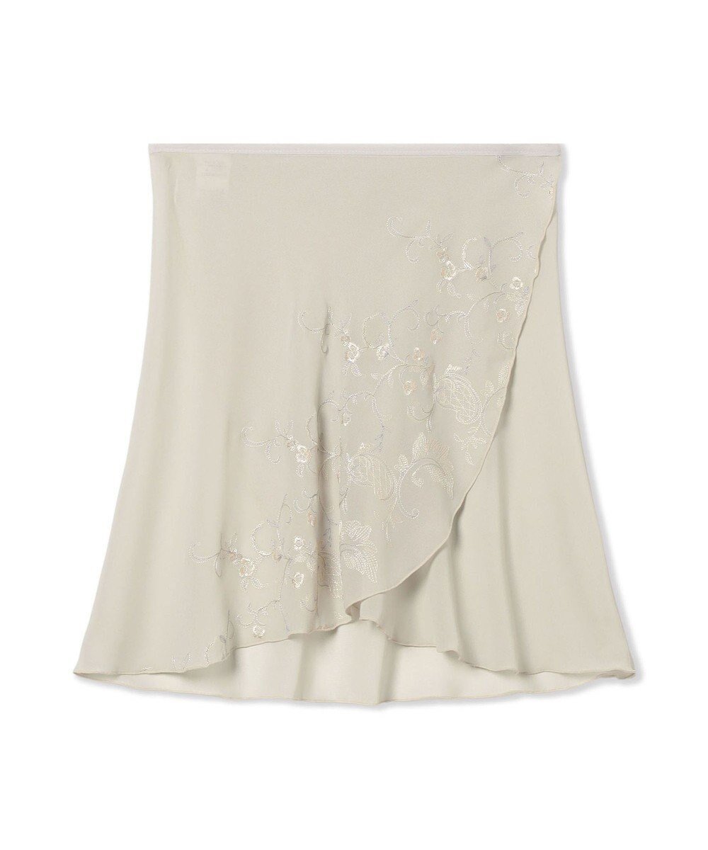 【チャコット/Chacott】の【Nela ライン】巻きスカート インテリア・キッズ・メンズ・レディースファッション・服の通販 founy(ファニー) 　ファッション　Fashion　レディースファッション　Fashion for Women　スカート　Skirts　チェック　Check, Plaid, Tartan　バランス　Balance, Style Balance　ボタニカル　Botanical, Floral Pattern　エバーグリーン|ID: prp329100004784825 ipo3291000000034735802