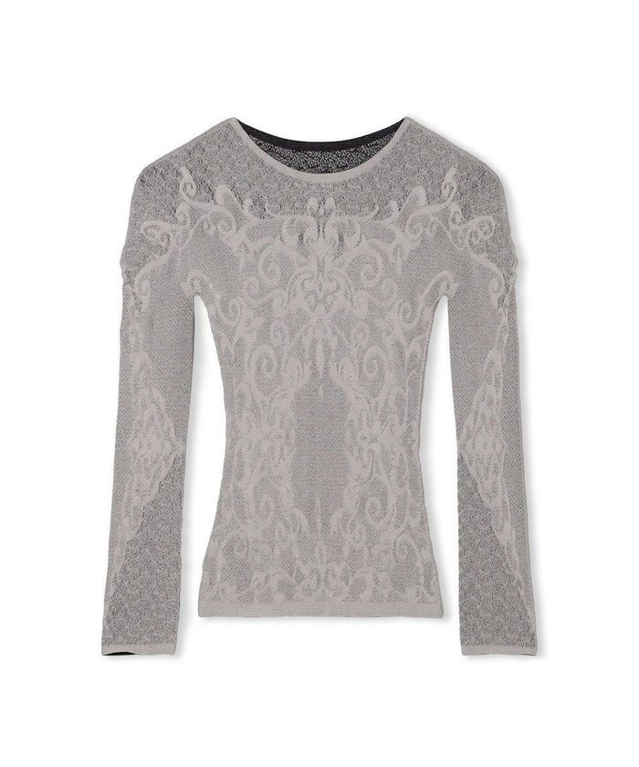 【チャコット/Chacott】の【ノーソーイングニット】リバーシブルクルーネックトップ インテリア・キッズ・メンズ・レディースファッション・服の通販 founy(ファニー) https://founy.com/ ファッション Fashion レディースファッション Fashion for Women トップス・カットソー Cut & Sew Tops ニット Knit Tops & Sweaters コンパクト Compact, Small Size ストレッチ Stretch, Stretchy Fabric バレエ Ballet, Ballet Style フィット Fit, Slim Fit ヨガ Yoga, Yoga Wear リバーシブル Reversible, Two-Sided レギンス Leggings, Stretch Pants レーシー Lacy, Lace-Like ワーク Workwear, Utility Style おすすめ Recommended / Our Picks |ID: prp329100004784828 ipo3291000000034735810