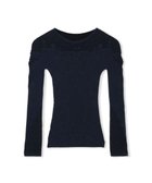 【チャコット/Chacott】の【ノーソーイングニット】リバーシブルクルーネックトップ ネイビー|ID: prp329100004784828 ipo3291000000034735812