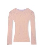 【チャコット/Chacott】の【ノーソーイングニット】リバーシブルクルーネックトップ グレイッシュローズ|ID: prp329100004784828 ipo3291000000034735813