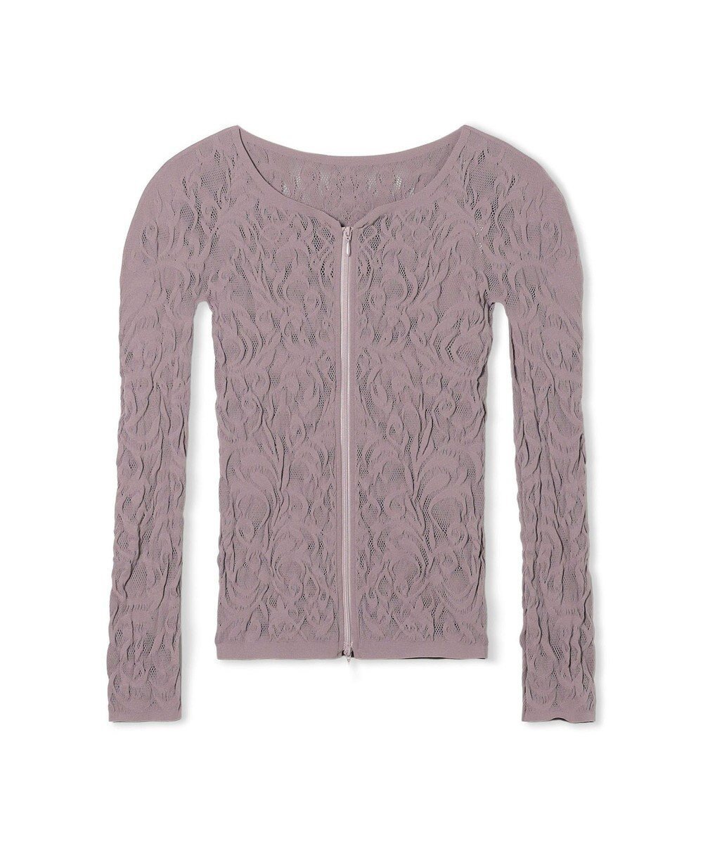 【チャコット/Chacott】の【ノーソーイングニット】バレリーナネックジップトップ 人気、トレンドファッション・服の通販 founy(ファニー) 　ファッション　Fashion　レディースファッション　Fashion for Women　トップス・カットソー　Cut & Sew Tops　ニット　Knit Tops & Sweaters　エレガント 上品　Elegant　ストレッチ　Stretch, Stretchy Fabric　デコルテ　Décolleté, Neckline　バレエ　Ballet, Ballet Style　フィット　Fit, Slim Fit　ヨガ　Yoga, Yoga Wear　レギンス　Leggings, Stretch Pants　レーシー　Lacy, Lace-Like　ワーク　Workwear, Utility Style　おすすめ　Recommended / Our Picks　 other-1|ID: prp329100004784831 ipo3291000000034735823