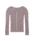 【チャコット/Chacott】の【ノーソーイングニット】バレリーナネックジップトップ アッシュグレー|ID: prp329100004784831 ipo3291000000034735824