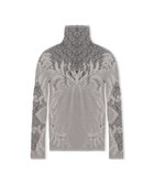 【チャコット/Chacott】の【ノーソーイングニット】オデットオディールニットトップ グレー|ID: prp329100004784833 ipo3291000000034735830