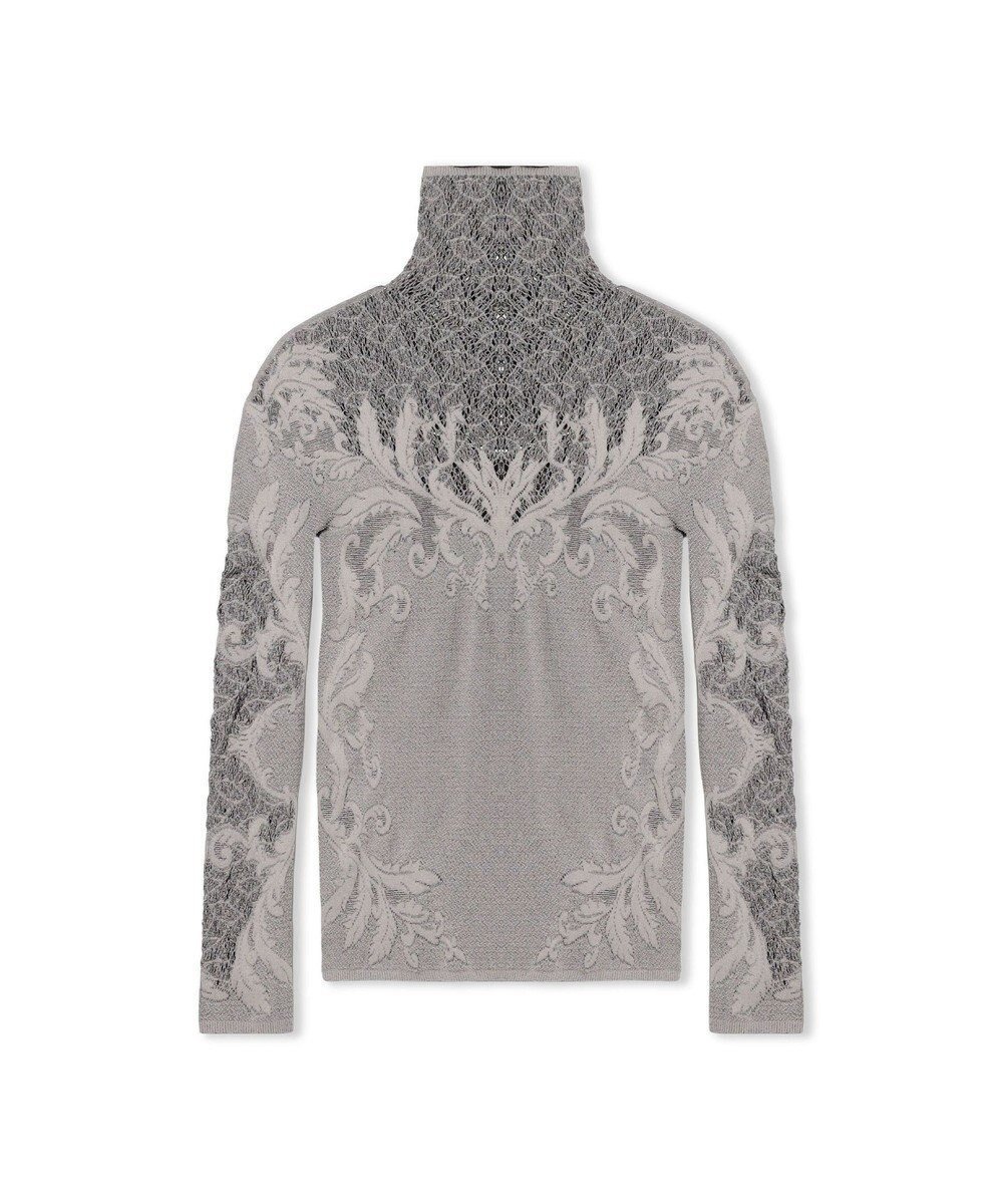 【チャコット/Chacott】の【ノーソーイングニット】オデットオディールニットトップ インテリア・キッズ・メンズ・レディースファッション・服の通販 founy(ファニー) 　ファッション　Fashion　レディースファッション　Fashion for Women　トップス・カットソー　Cut & Sew Tops　ニット　Knit Tops & Sweaters　コスチューム　Costume, Outfit　ストレッチ　Stretch, Stretchy Fabric　デコルテ　Décolleté, Neckline　ハイネック　High Neck, Mock Neck　バレエ　Ballet, Ballet Style　フィット　Fit, Slim Fit　ヨガ　Yoga, Yoga Wear　リバーシブル　Reversible, Two-Sided　レギンス　Leggings, Stretch Pants　レーシー　Lacy, Lace-Like　ワーク　Workwear, Utility Style　おすすめ　Recommended / Our Picks　グレー|ID: prp329100004784833 ipo3291000000034735830