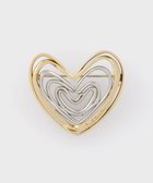 【ポール スミス/Paul Smith】のスワールハート ブローチ 人気、トレンドファッション・服の通販 founy(ファニー) ファッション Fashion レディースファッション Fashion for Women おすすめ Recommended / Our Picks アクセサリー Fashion Accessories シルバー Silver, Metallic Silver ジャケット Jacket, Outerwear スカーフ Scarf, Neckwear デニム Denim, Jeans Material フェミニン Feminine, Girly ブローチ Brooch, Pin Brooch モダン Modern, Contemporary thumbnail ゴールド|ID: prp329100004784839 ipo3291000000036204193