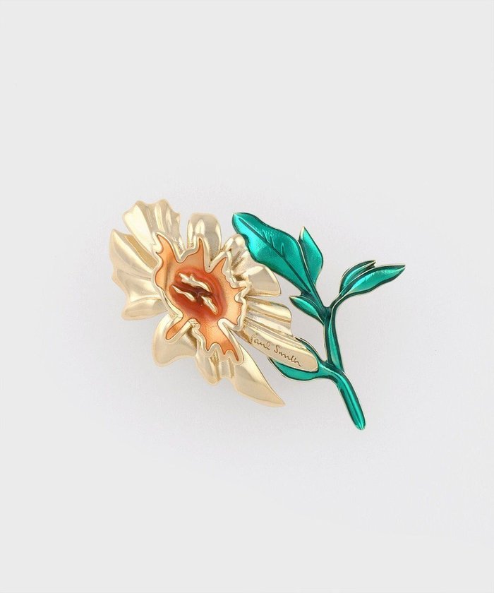 【ポール スミス/Paul Smith】のフラワー ブローチ インテリア・キッズ・メンズ・レディースファッション・服の通販 founy(ファニー) https://founy.com/ ファッション Fashion レディースファッション Fashion for Women おすすめ Recommended / Our Picks アクセサリー Fashion Accessories エレガント 上品 Elegant オレンジ Orange ジャケット Jacket, Outerwear スカーフ Scarf, Neckwear デニム Denim, Jeans Material フラワー Flower, Floral ブローチ Brooch, Pin Brooch プリント Print, Printed Pattern |ID: prp329100004784840 ipo3291000000034735852