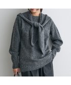 【クラフトスタンダードブティック/CRAFT STANDARD BOUTIQUE】のフードストール付きニットプルオーバー 人気、トレンドファッション・服の通販 founy(ファニー) ファッション Fashion レディースファッション Fashion for Women スカーフ Scarf, Neckwear ストール Stole, Wrap セーター Sweater, Knitwear デニム Denim, Jeans Material ポケット Pocket, Pocket Detail リラックス Relax, Relaxed Fit ワイド Wide, Wide Fit 冬 Winter / This Winter A/W・秋冬 Autumn/Winter エレガント 上品 Elegant thumbnail Charcoal Gray|ID: prp329100004784843 ipo3291000000035585941